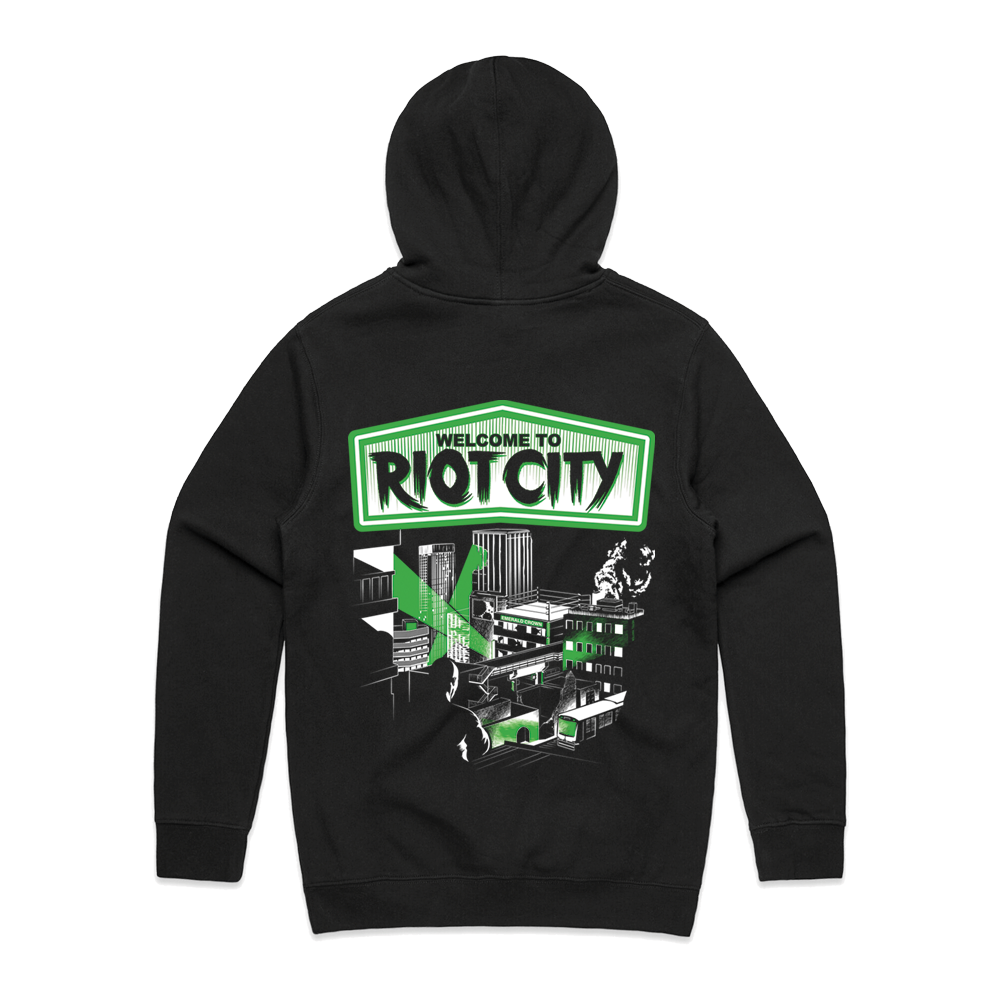 Riot City Wrestling Hoodie