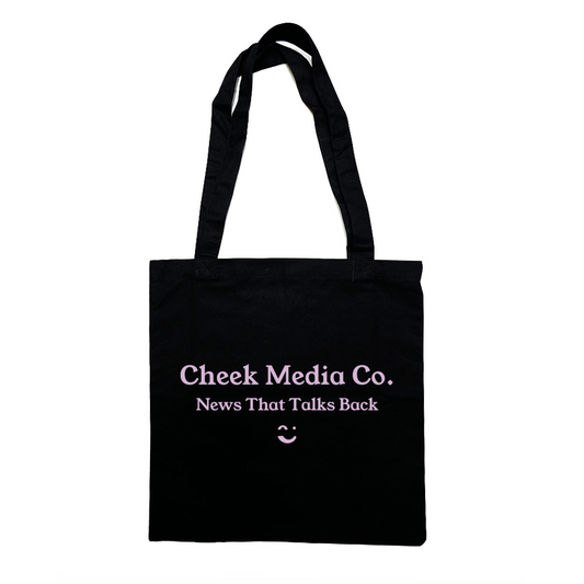 Cheek Logo Tote Bag